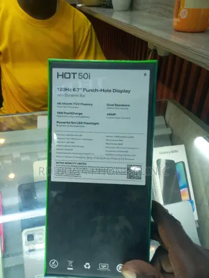 New Infinix Hot 50i 128 GB Blue