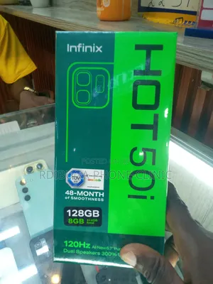 New Infinix Hot 50i 128 GB Blue