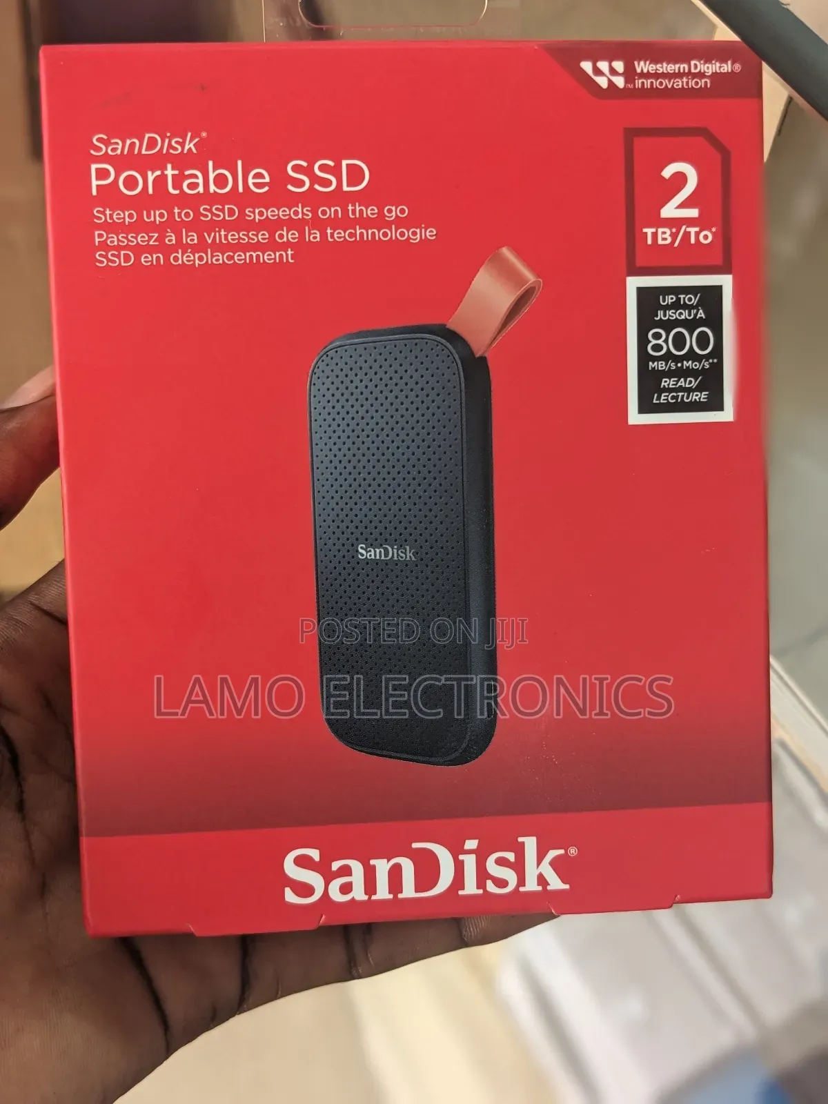 Sandisk Portable Ssd 2tb External Drive