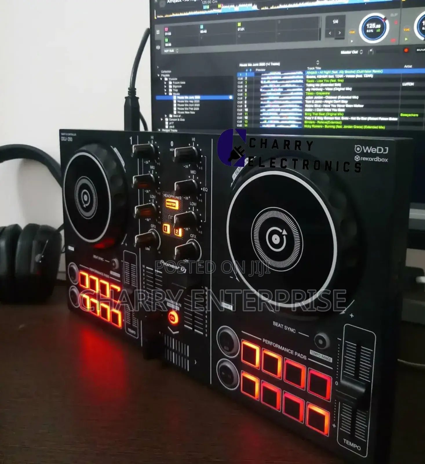 Pioneer Smart Bluetooth 2 Deck Digital Dj Controller DDJ-200 Dj Mixer