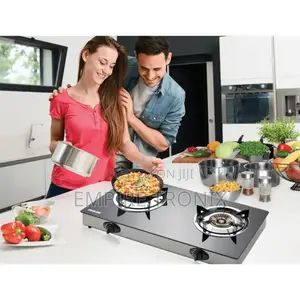 Nikai Gas Cooker Glass Top 2 Burner Ngs5092
