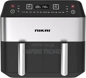 Nikai Air Fryer 8L Dual Multifunctional 2460W NAF282DX