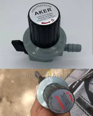 Aker High Pressure Gas Regulator (Propane Butane Gas)