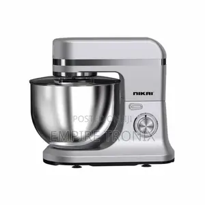 Nikai Stand Mixer 12L 1500w 6 Speed Nsm1200a Silver 1500W