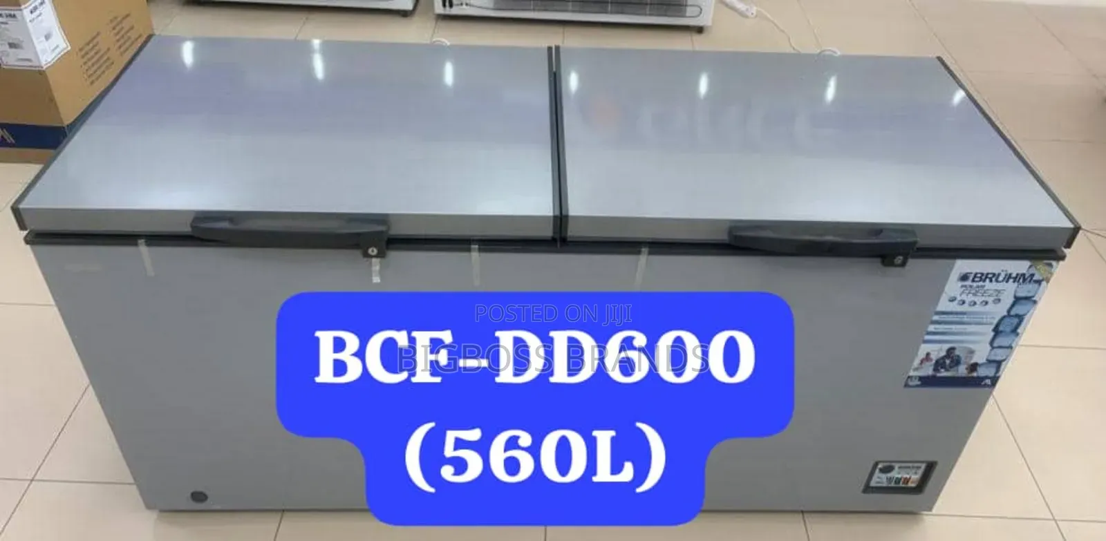 Brühm Double Door Chest Freezer 560L