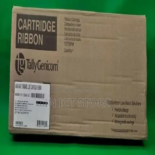 Tally 255661-101 Ribbon Cartridge Black