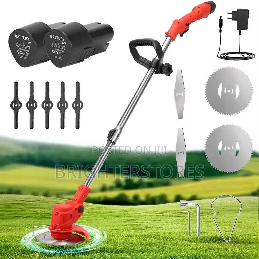 Grass Cutter With Plate Accessories