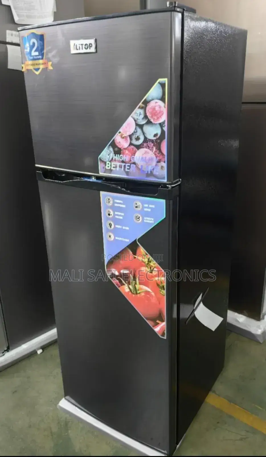 BCD Fridge Liter 156 Milango Miwili
