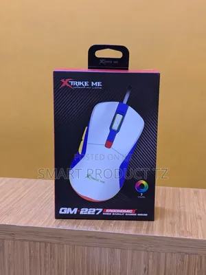 EXTRIKE ME Ergonomic Wired Backlit Gaming Moues