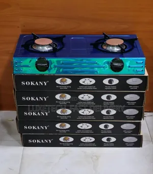Sokany Gas Stove 2 Burners/Jiko La Gas