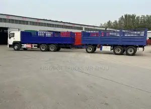 Ready to Order Stake Truck With Full Trailer for Sale