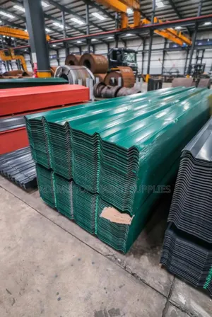 Iron Sheets With Green Color
