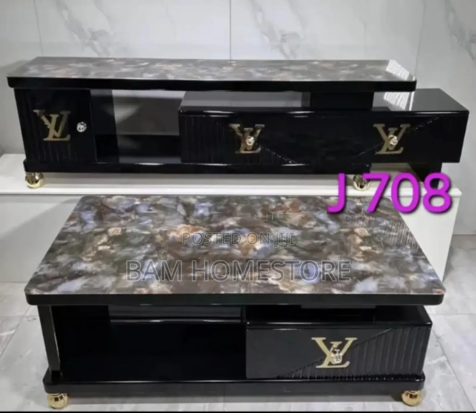 2 in 1 Set Tv Show Case+Coffee Table