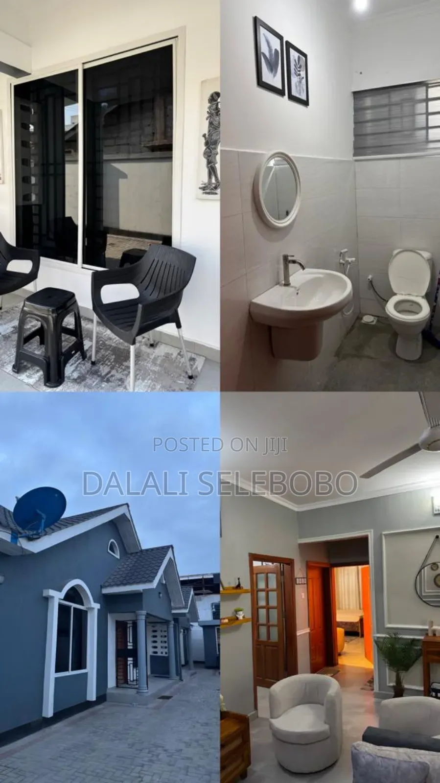 Furnished 2bdrm Bungalow in Makumbusho Mpakani, Kinondoni for rent