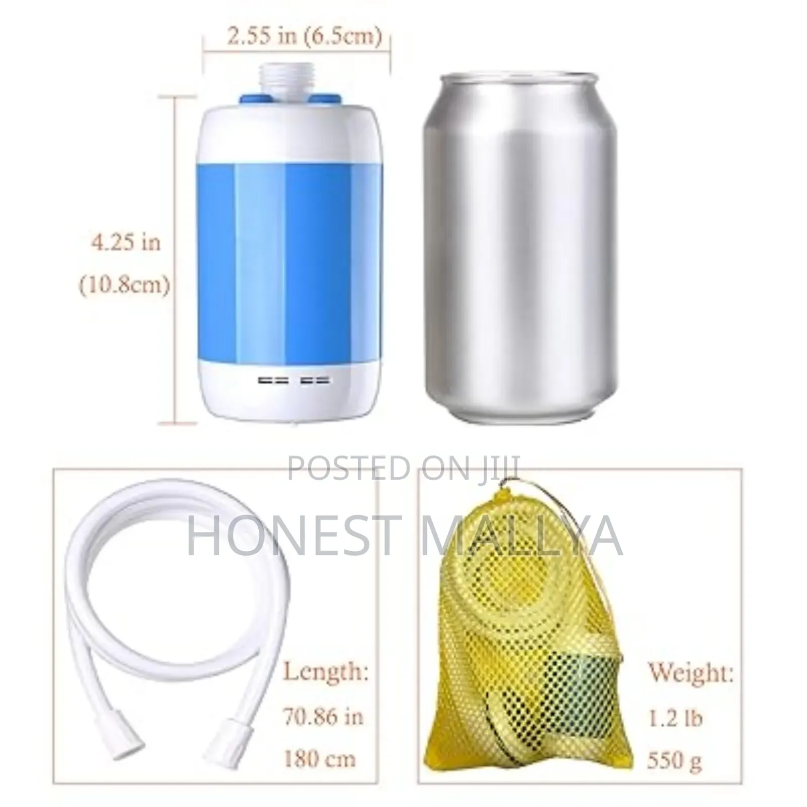 Portable Rechagable Shower Pump