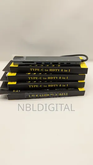 Type C Hub to Hdmi Usb Ethernet Type C and Card Reader