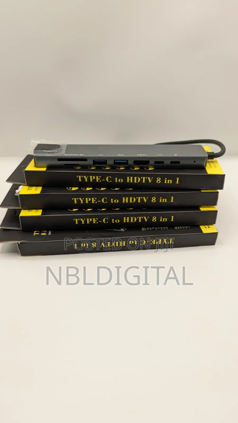 Type C Hub to Hdmi Usb Ethernet Type C and Card Reader