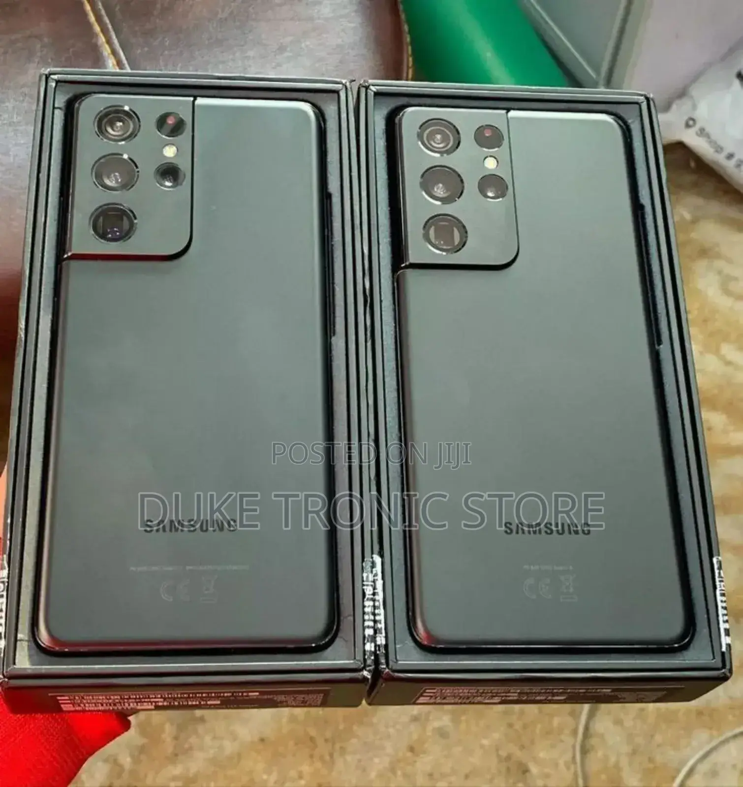 New Samsung Galaxy S21 Ultra 5G 128 GB Black