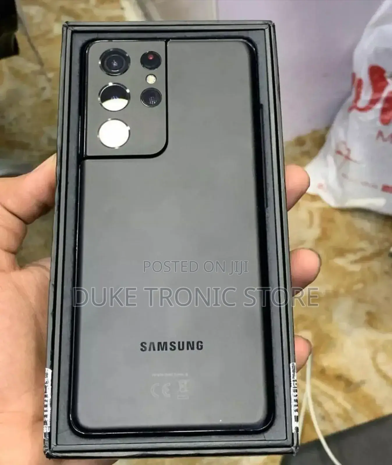 New Samsung Galaxy S21 Ultra 5G 128 GB Black