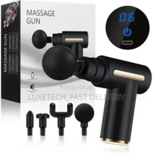 Massage Gun Body Therapy Relaxer With 4 Different Head Tools