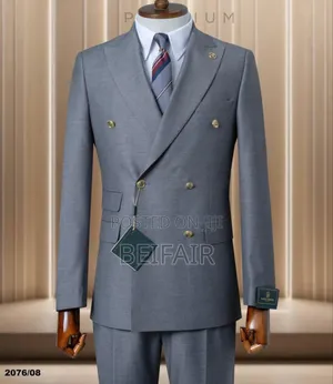 Double Breasted Suits | Six Buttons | Suti Za Kiume