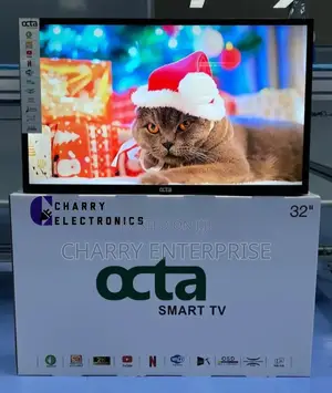 Octa Smart Double Glass Tv 32 Inch With Screen Mirroring