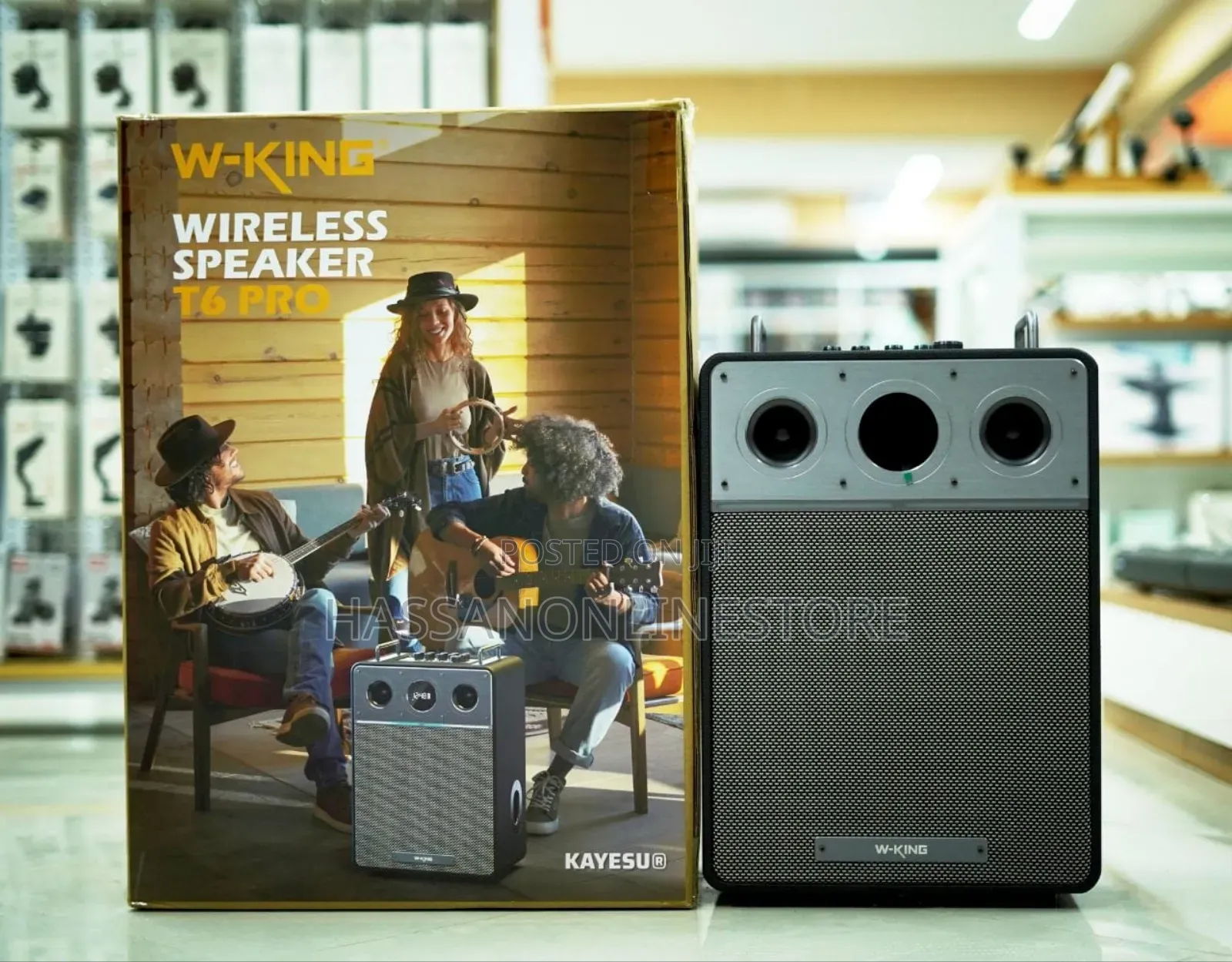 W King T6 Pro Karaoke Wireless Speaker