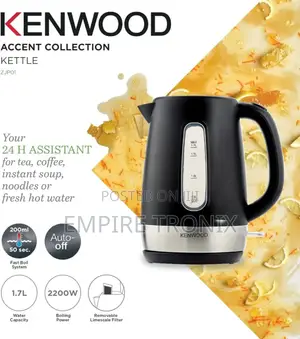 Kenwood ZJP01.A0BK 1.7L Cordless Electric Kettle 2200W