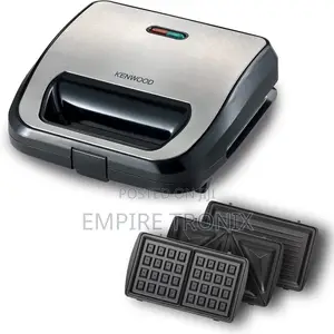 Kenwood Sandwich Maker 3 in 1 Sandwich, Grill SMM02.000SI