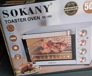 Sokany 50L Toaster Oven With Rotisserie