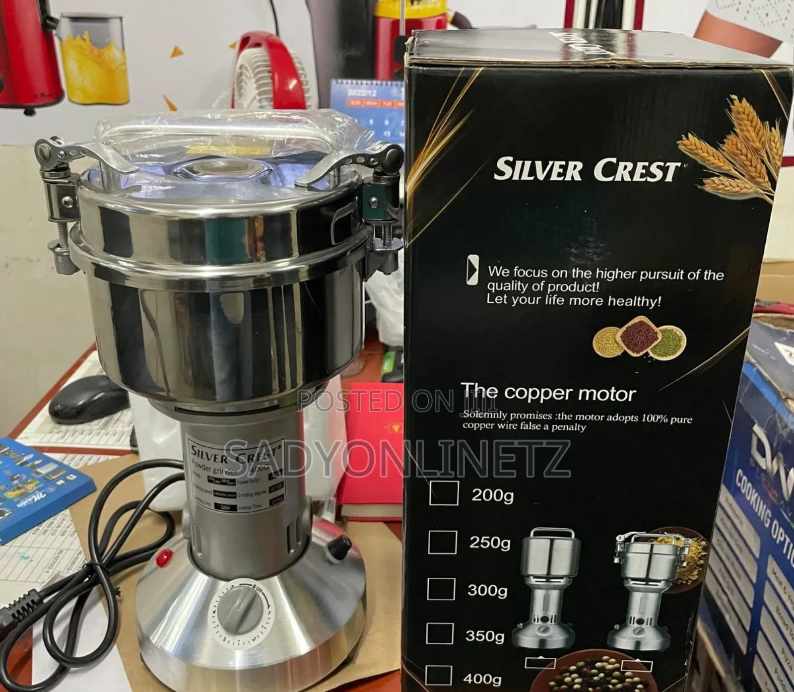 Silver Crest Powder Grinder 400g