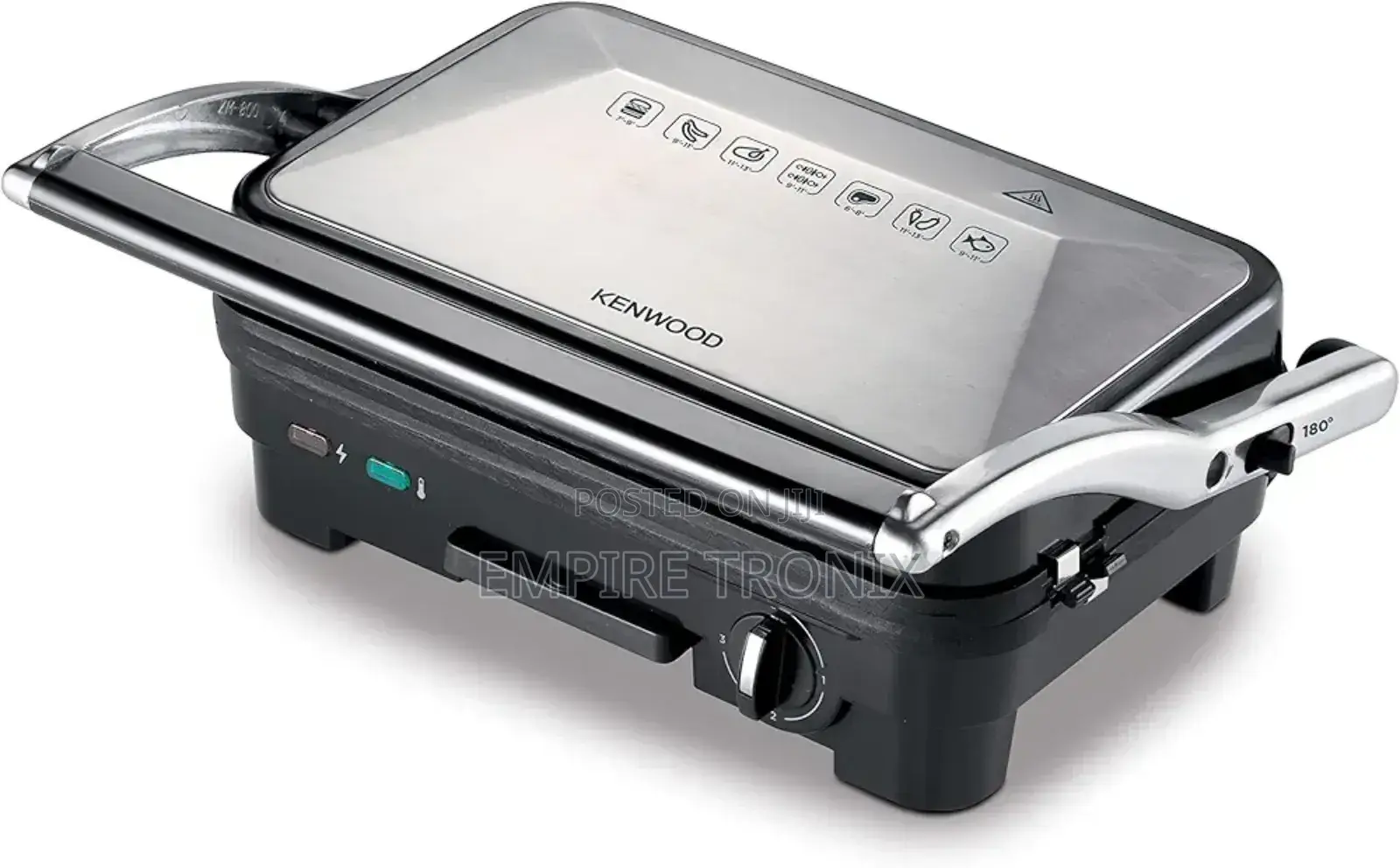 Kenwood Electric Contact Grill Metal 1800W HGM50.000SI