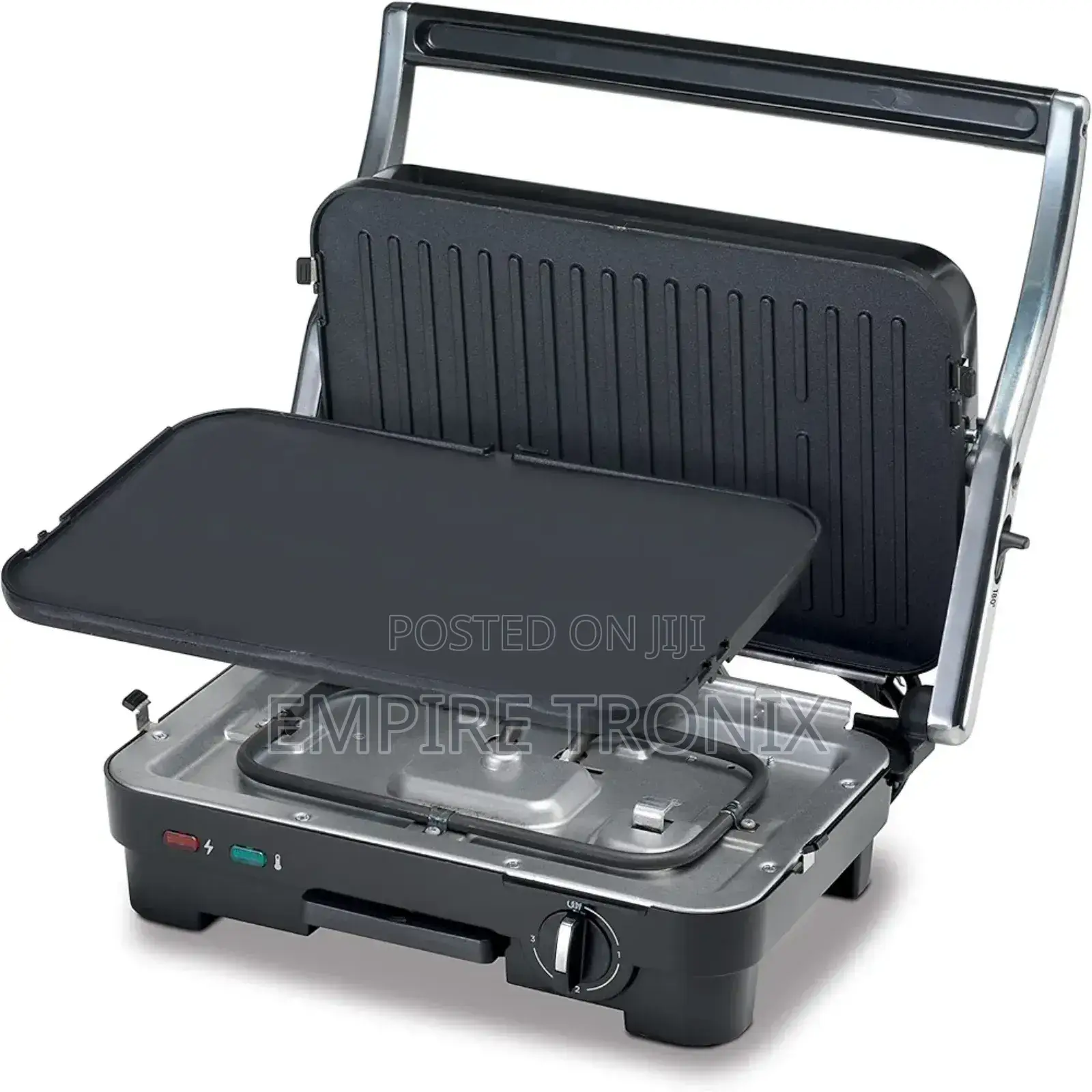 Kenwood Electric Contact Grill Metal 1800W HGM50.000SI
