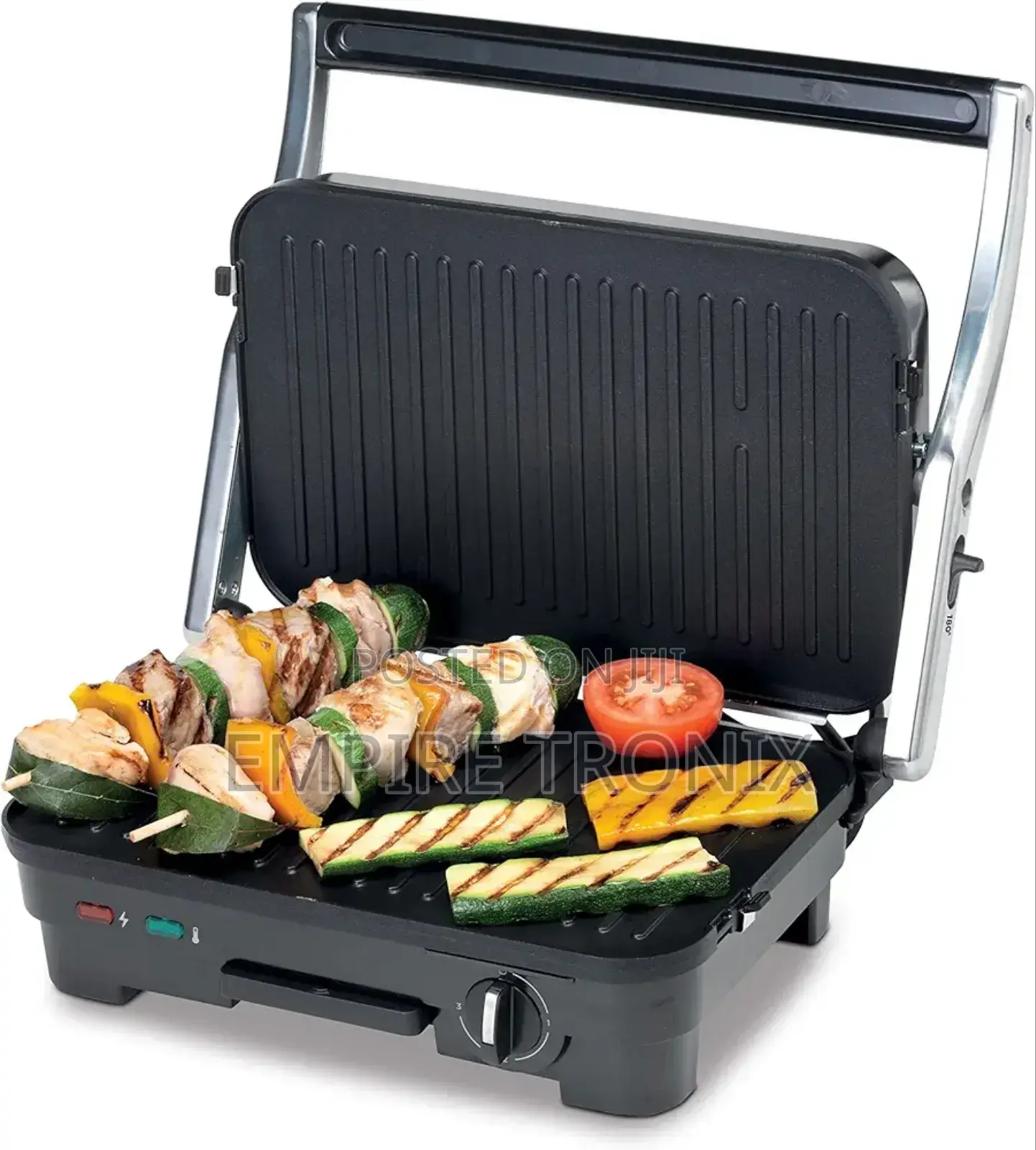 Kenwood Electric Contact Grill Metal 1800W HGM50.000SI