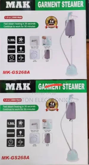 Mak Garment Steamer 1.5L
