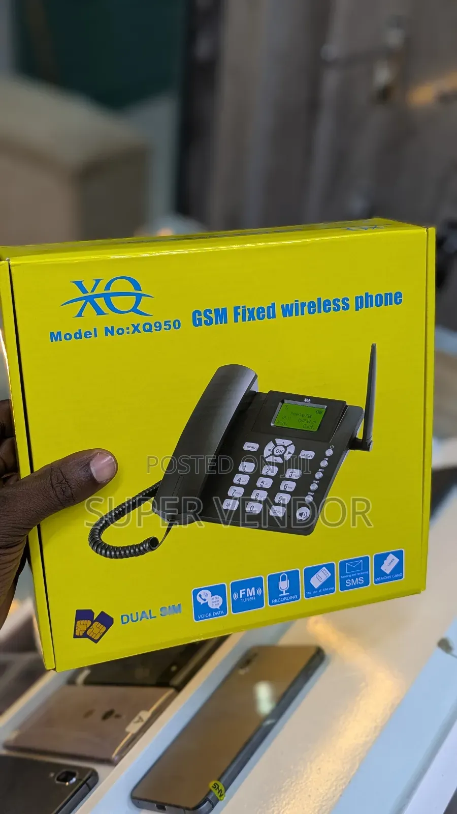 New Mobile Phone Black