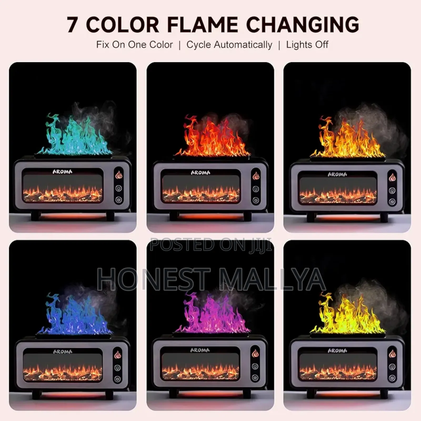 Vintage Fireplace Aromatherapy Diffuser