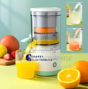 Portable Electric Citrus Juicer Rechargeable USB Charging