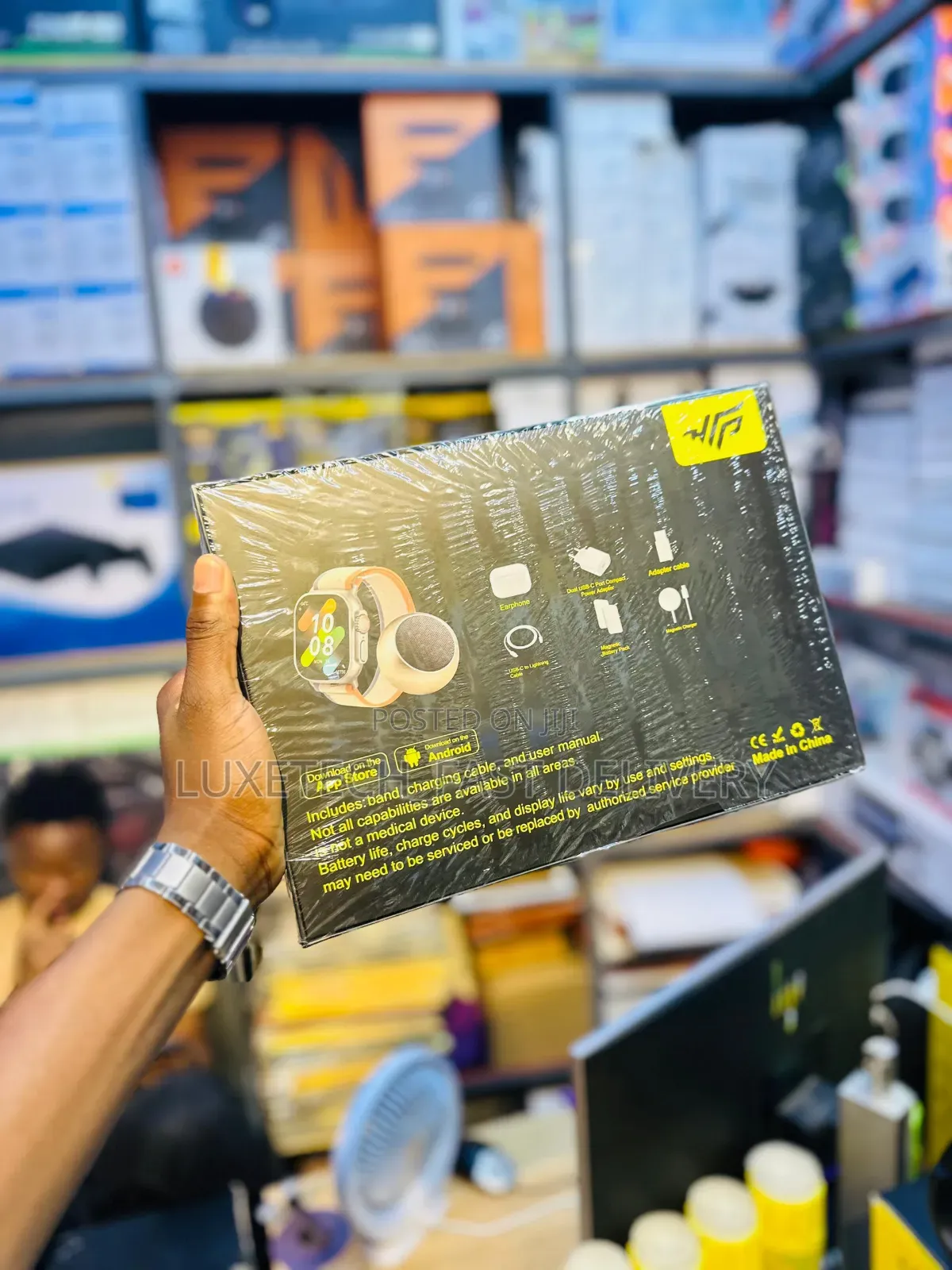 H96 Smart Watch + Airpods + Speaker + Wireless Charger