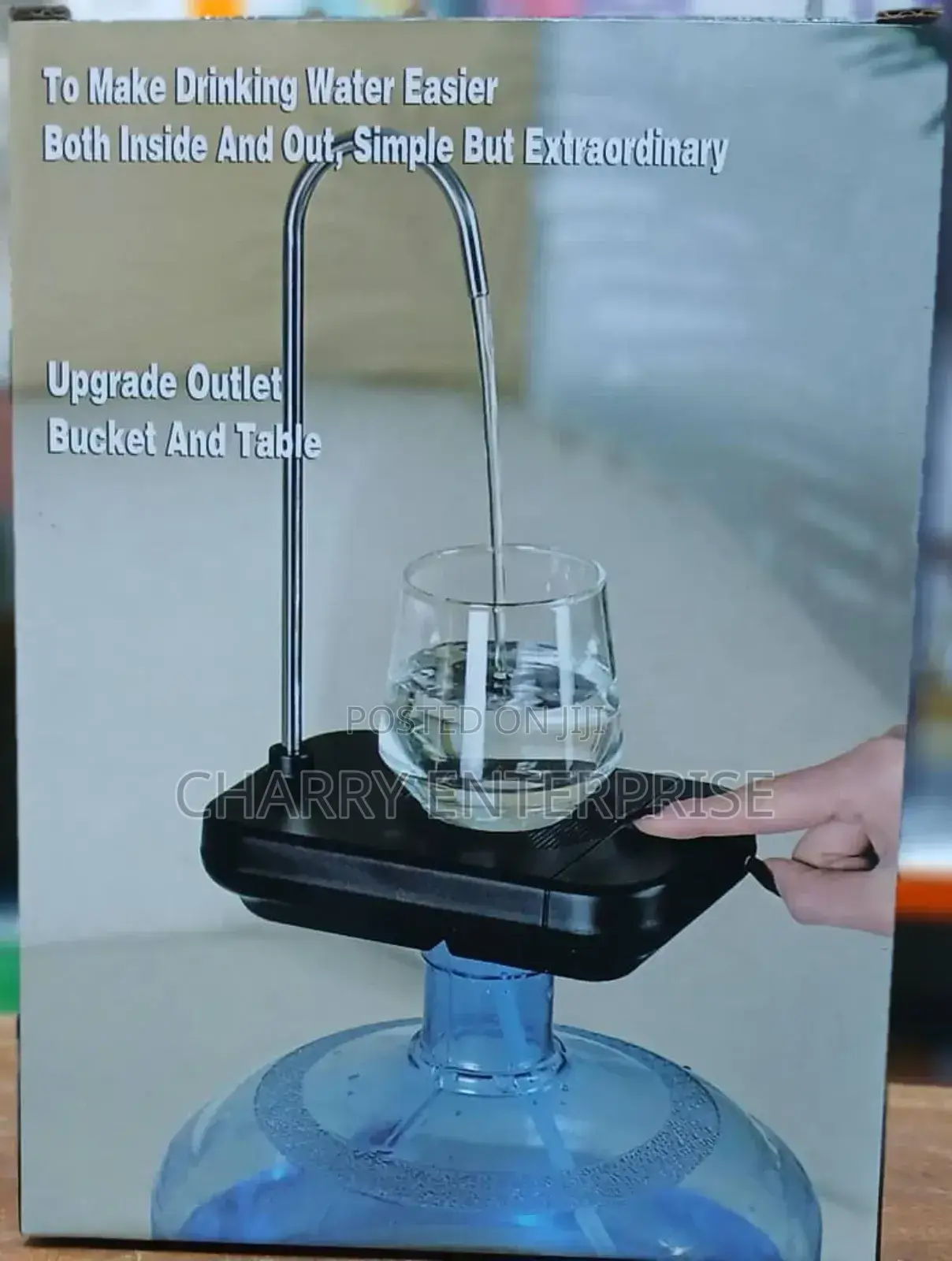 Portable Rechargeable Automatic Water Dispenser Za Kijanja