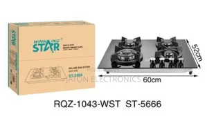 Wining Star Gas Cooker 4 Plates