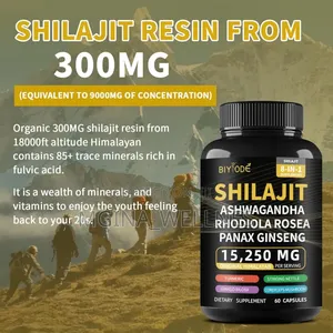 8 in 1 Sunnis Shilajeet With Ashwagandha Ginseng