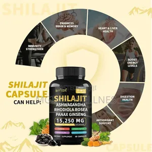 8 in 1 Sunnis Shilajeet With Ashwagandha Ginseng
