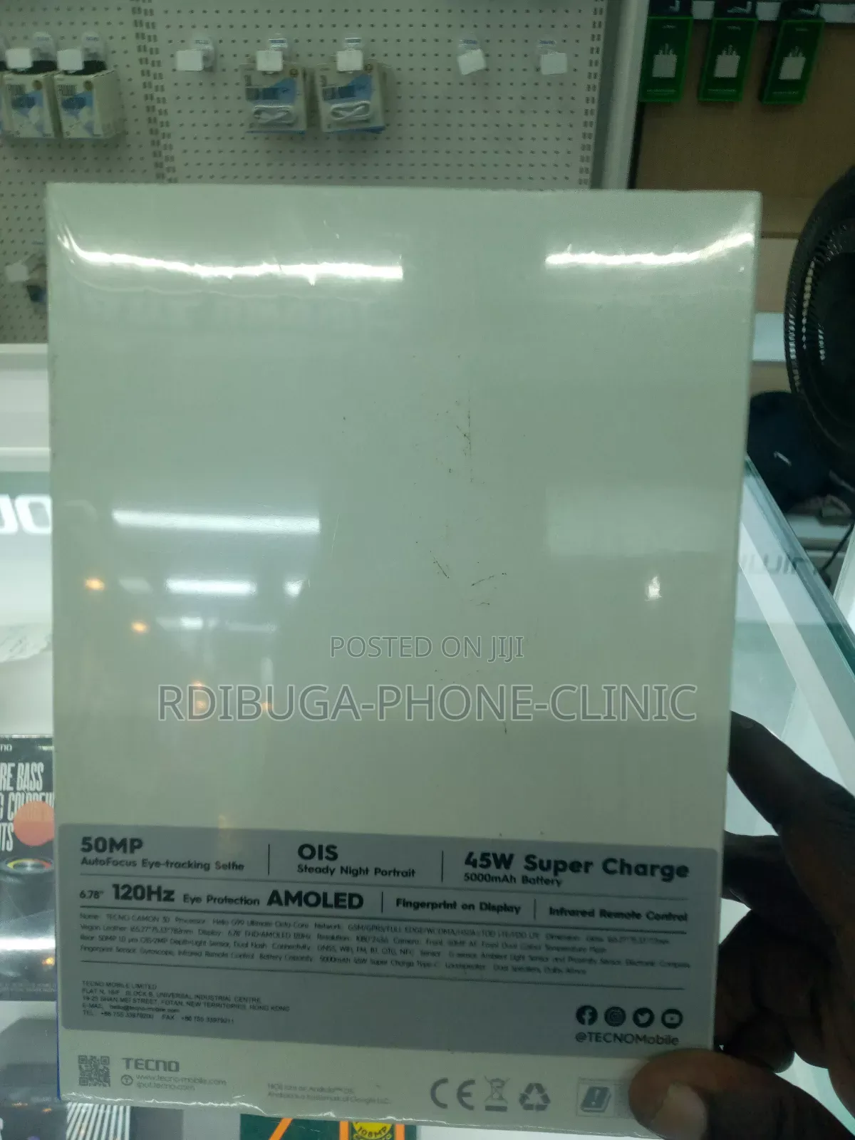 New Tecno Camon 30 5G 256 GB Blue