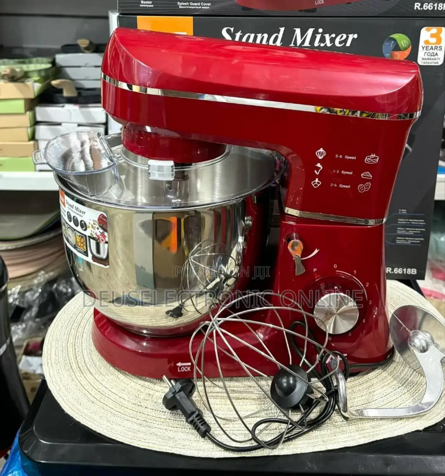 Electric Stand Mixer 8L
