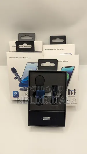 Wireless Microphone for Smartphone and Laptop