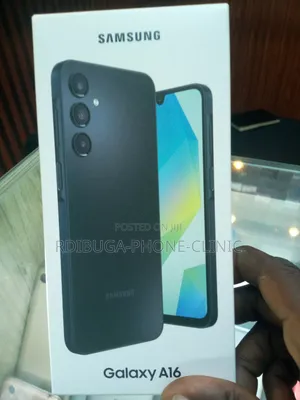 New Samsung Galaxy A16 5G 128 GB Black