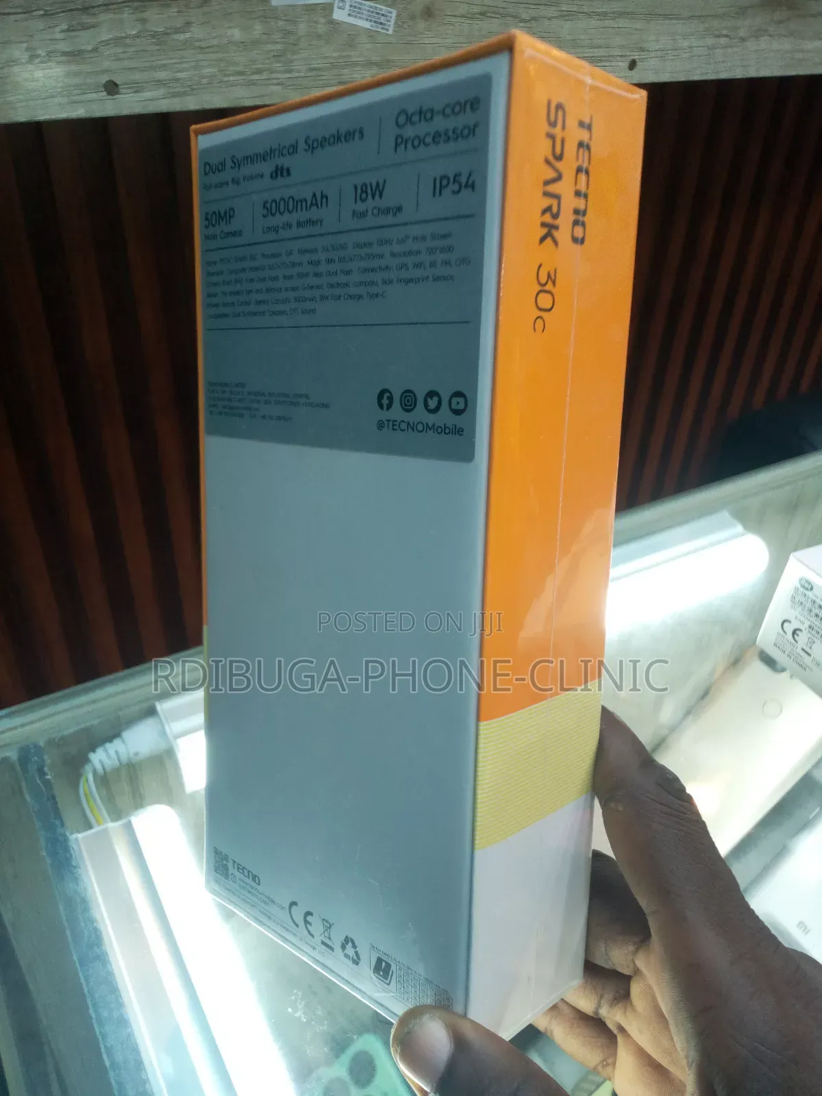 New Tecno Spark 30C 128 GB Blue