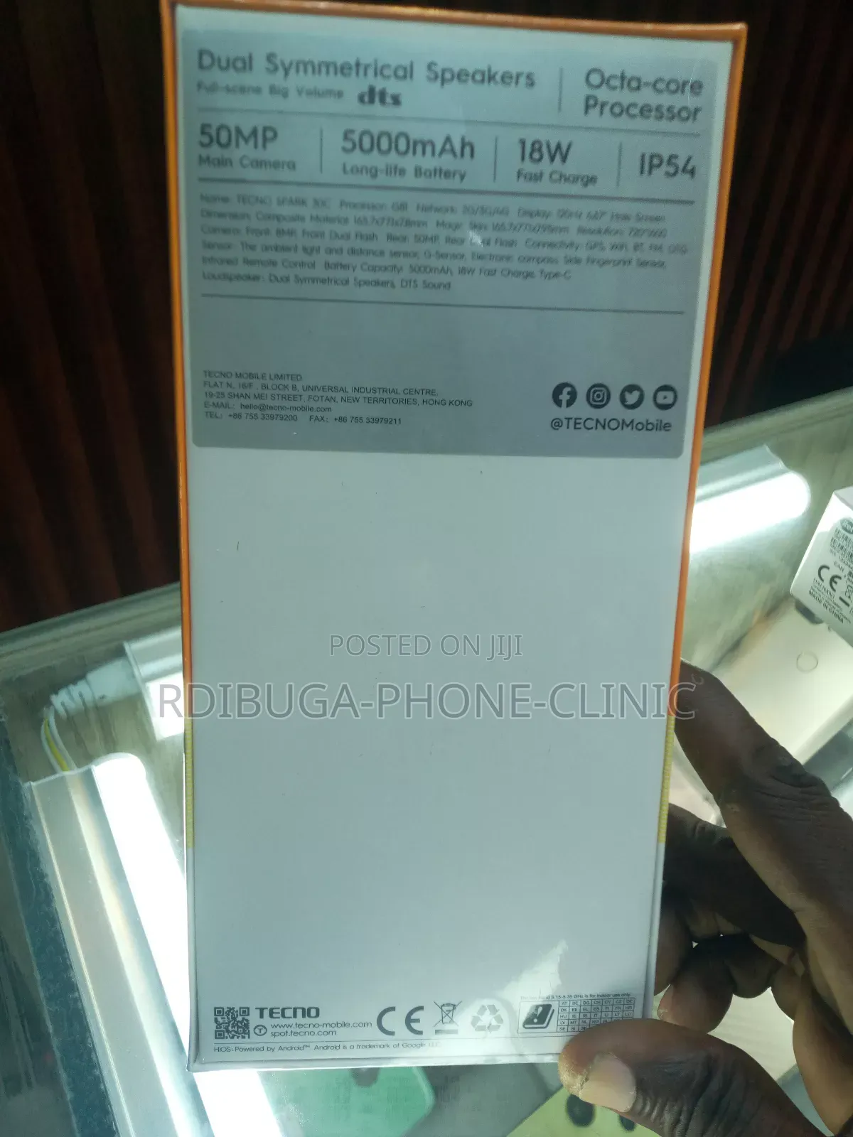 New Tecno Spark 30C 128 GB Blue