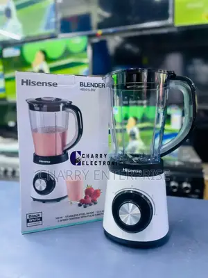 HISENSE BLENDER Yenye Nguvu500W 
Jug Capacity :- 1.5L